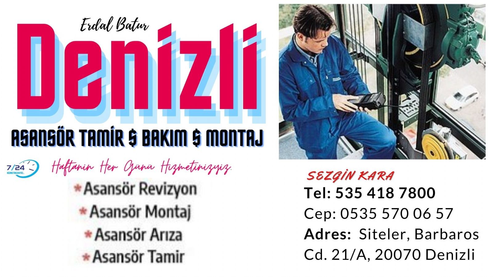 DENİZLİ ASANSÖR FİRMALARI