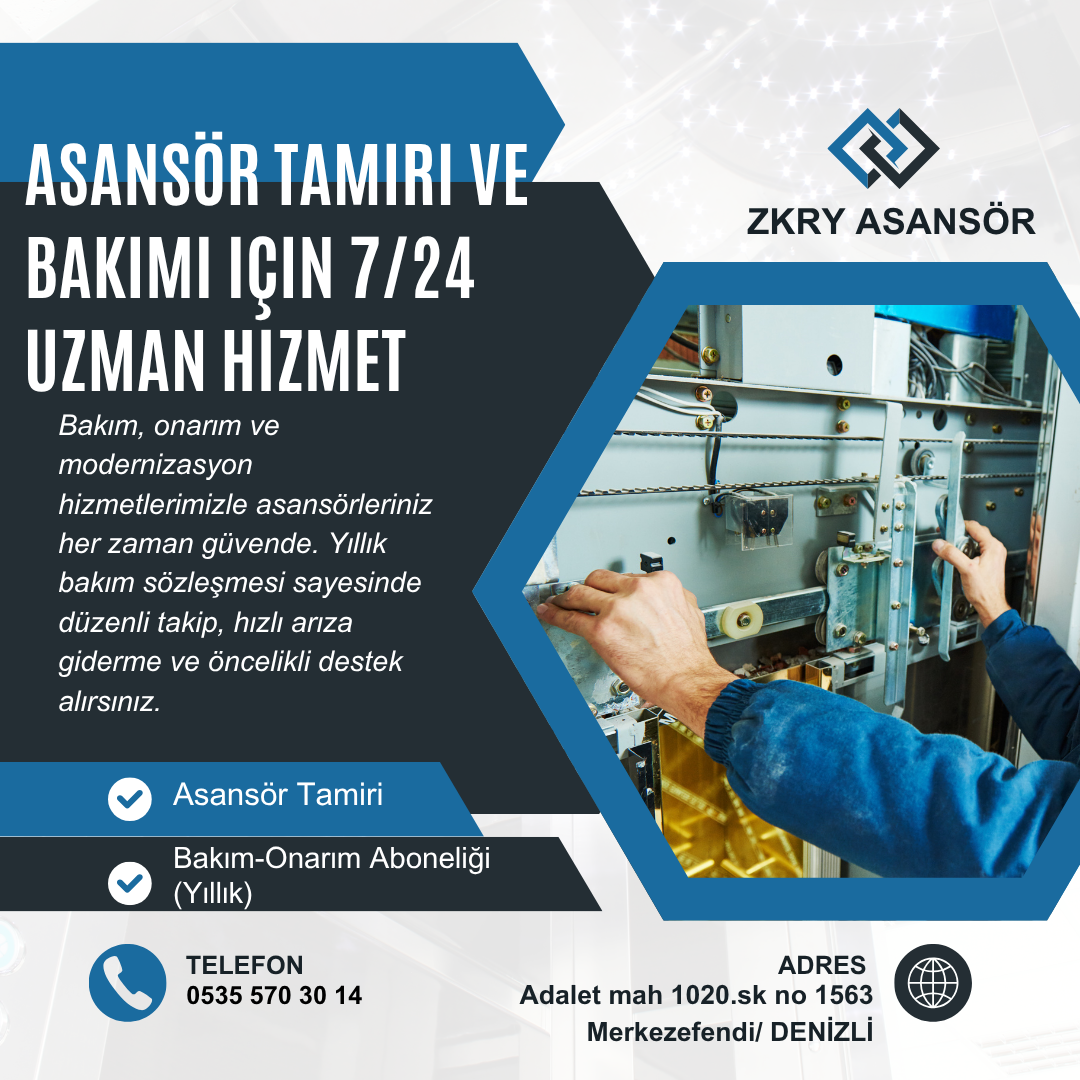 DENİZLİ ASANSÖR FİRMALARI